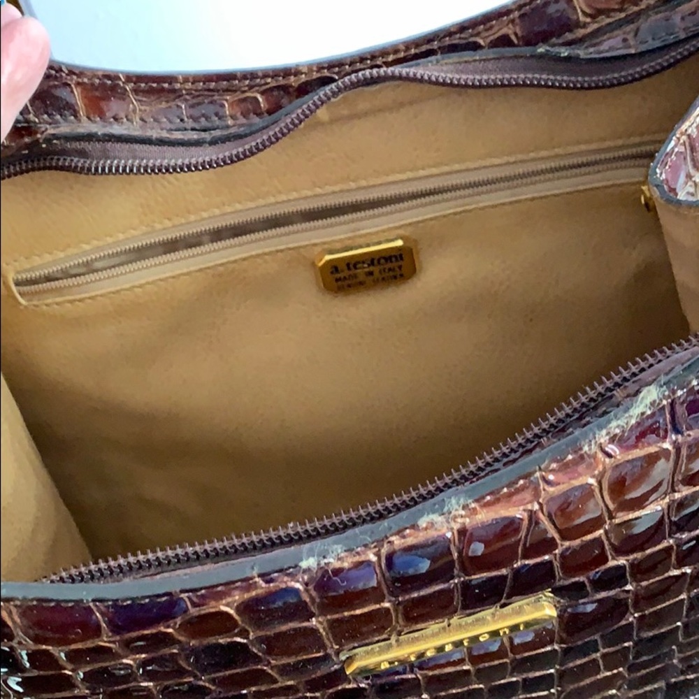 A. Testoni Vintage Handbag View 5